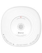 Heiman Smoke Detector 10-Year Sealed Battery Powered, UL 217 10th Certified, Photoelectric Smoke Alarm, LED Status Lights/85 dB Alarm/Test Silence Button, Fire Alarm for Home Hotel Rental Apartment 636PHS