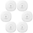 Heiman Smoke Detector Carbon Monoxide Detector Combo 10-Year Sealed Battery, UL 217 10th/UL 2034 5th Certified/85 dB Alarm, Photoelectric Fire Smoke Alarm & CO Detector for Home Hotel Rental Apartment