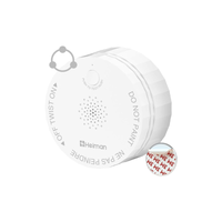 Heiman S1-R Smoke Detector, Wireless Interconnected Smoke Alarm for Home