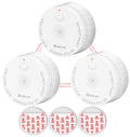 Detectores de Humo HEIMAN, Detector de Humo Interconectado a Pilas, Certificado UL 2034 5th, Alarma CO Inalámbrica Pequeña Mini para Hogar Alquiler Apartamento/C1-R 1 Pack