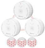 Detectores de Humo HEIMAN, Detector de Humo Interconectado a Pilas, Certificado UL 2034 5th, Alarma CO Inalámbrica Pequeña Mini para Hogar Alquiler Apartamento/C1-R 1 Pack