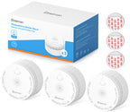 Detectores Humo Heiman Matter S1-S, Alarma Incendio Fotoeléctrica Smart, Certificado UL217-10th, A Pilas, Home Assistant, Mini Portátil Hogar Viaje