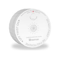 Heiman C1-S Carbon Monoxide Detectors, UL 2034 5th Certified, CO Detector Battery Powered, 85 dB Alarm,CO Alarm for Home RVs Hotel Rental Apartment